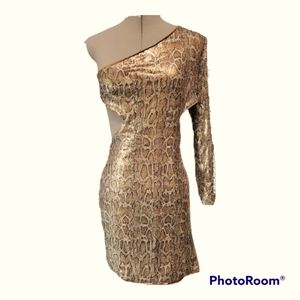 POSTER GIRL Bodycon Dress